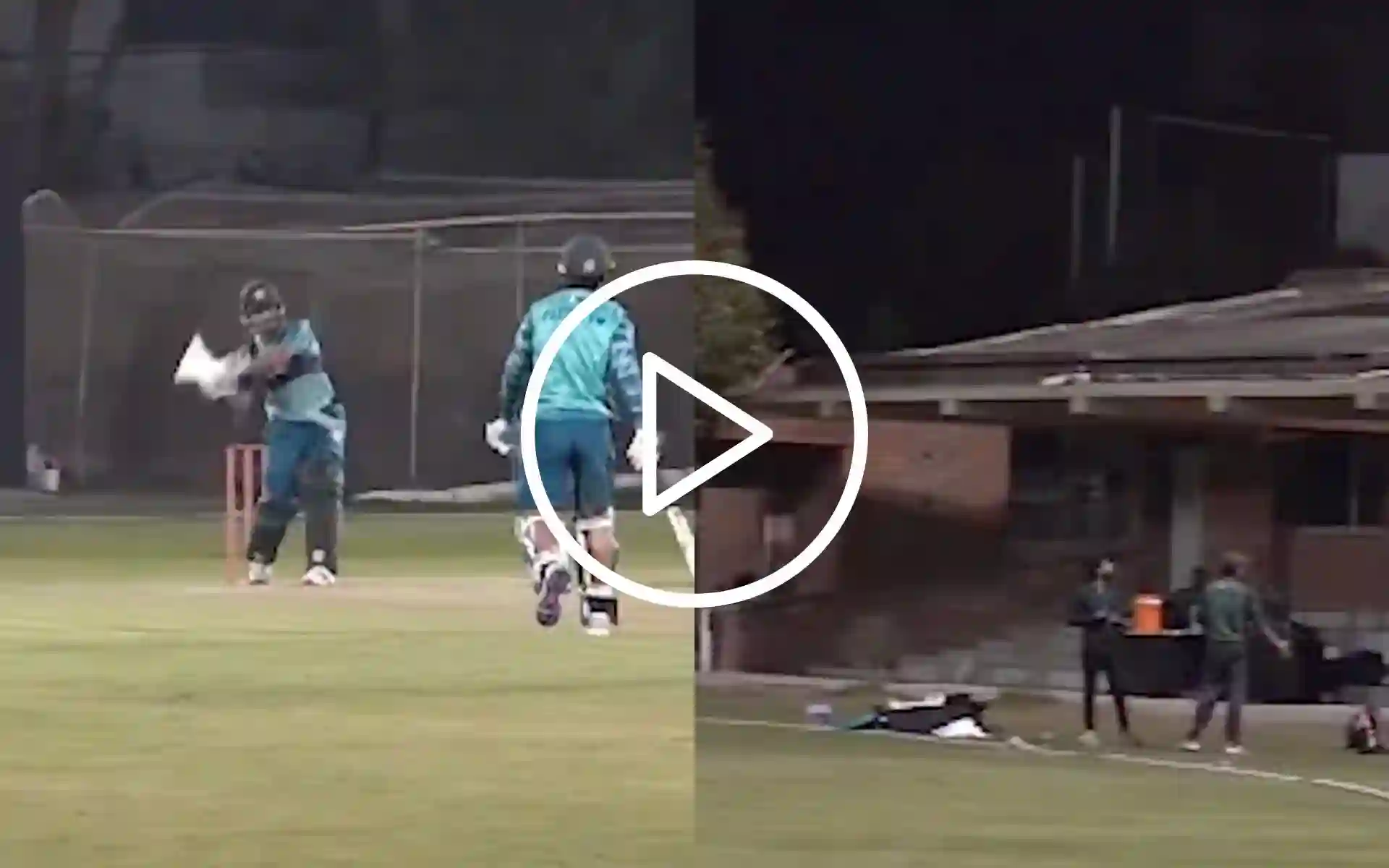 [Watch] Ball On The Roof! Shaheen Embarrassed As Haris Shows Muscular Power With Huge Hit